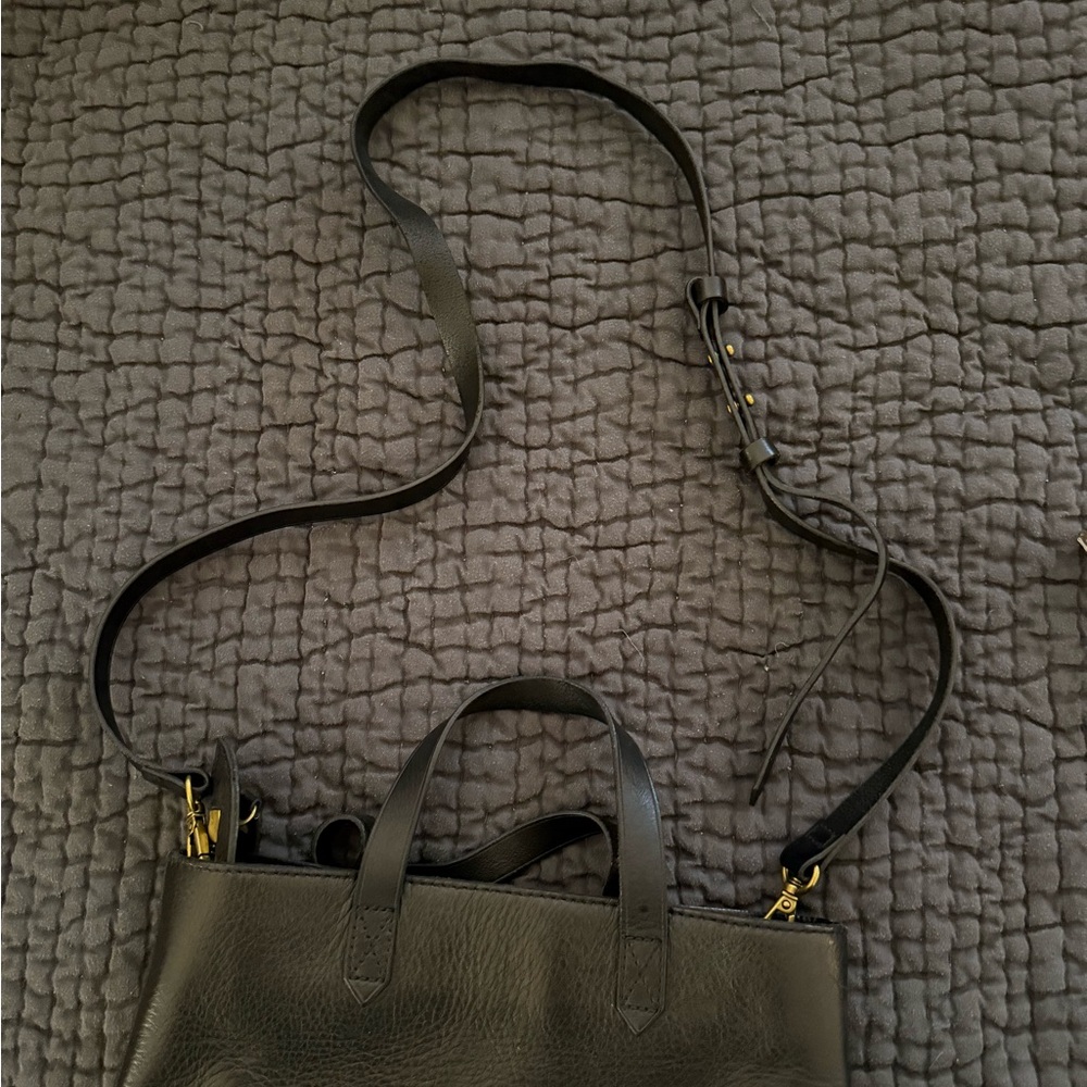 Madewell leather transport handbag - Picture 4 of 7